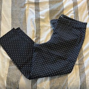 Polka dot pixie dress pant